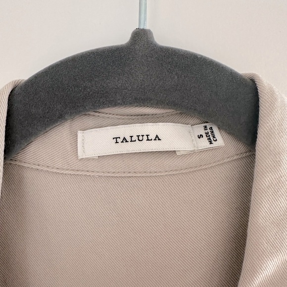 Talula Tan Button Up Shirt - Picture 3 of 3